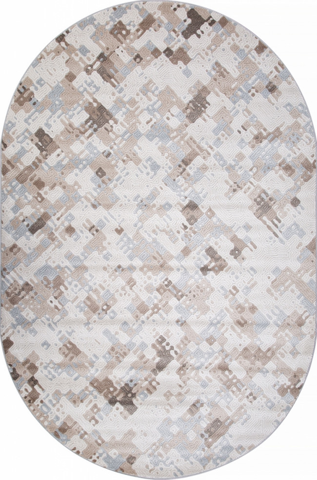 Ковер Миранда Miranda D958-CREAM-OVAL (Меринос Merinos) Овал 