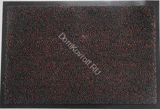 Грязезащитная Влаговпитывающая Дорожка разрезной ворс Cutpile doormat Черно-Коричневая