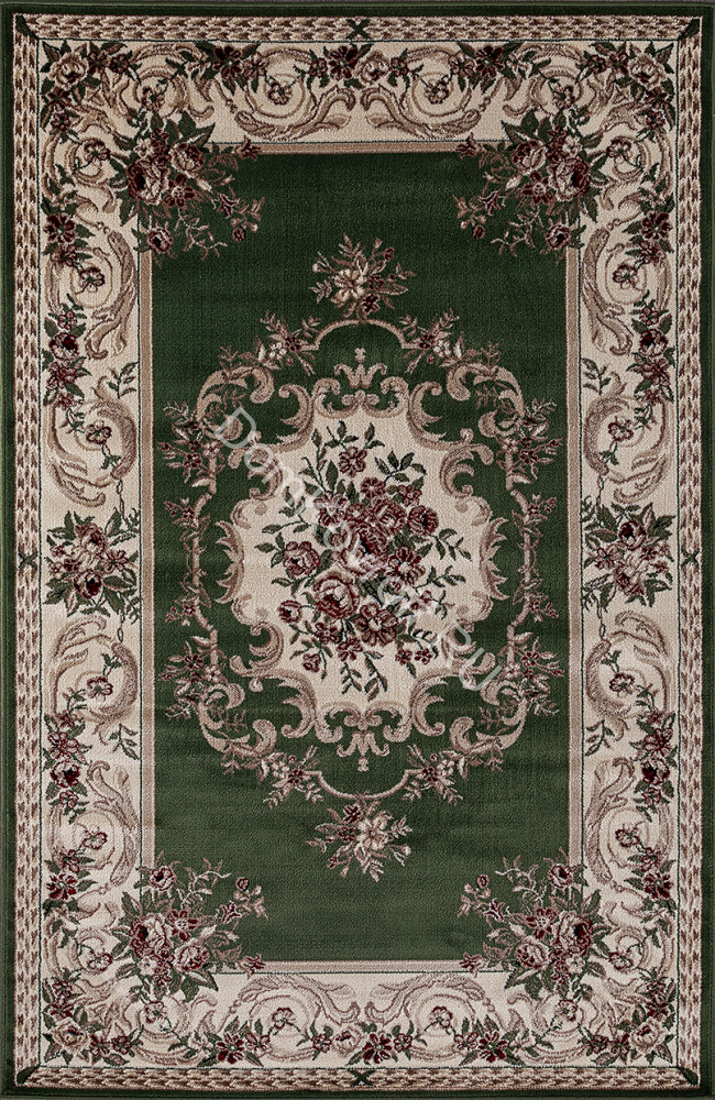 Ковер COLIZEY (КОЛИЗЕЙ) D057 GREEN Прямоугольный