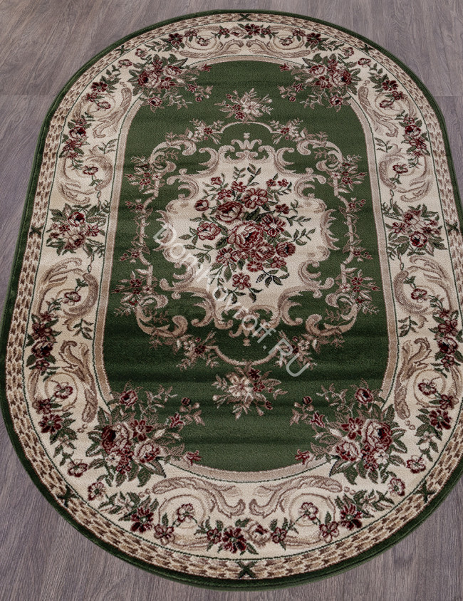 Ковер COLIZEY (КОЛИЗЕЙ) D057-GREEN-OVAL