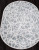 Ковер Миранда Miranda d967 blue cream (Меринос Merinos) Овал