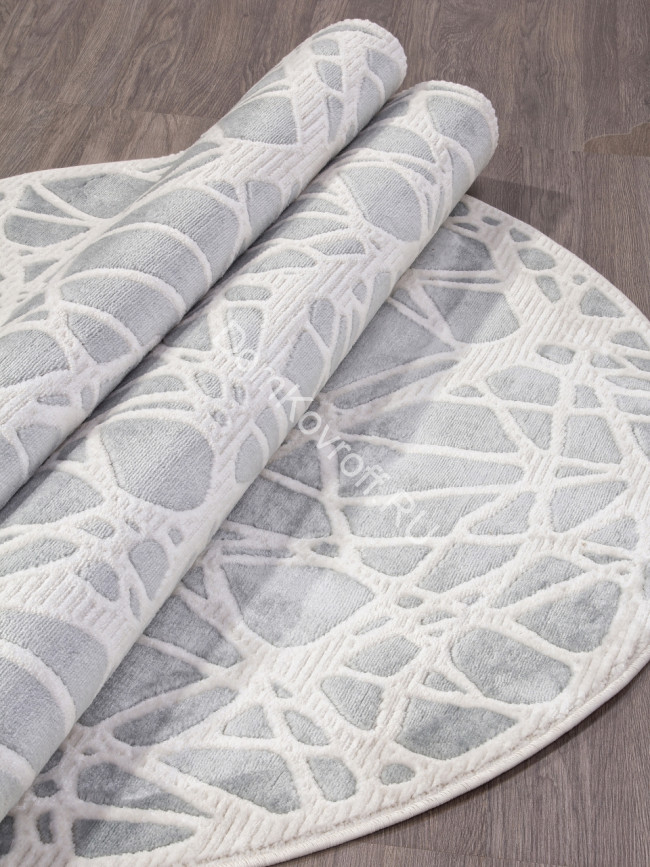 Ковер Миранда Miranda d967 blue cream (Меринос Merinos) Овал