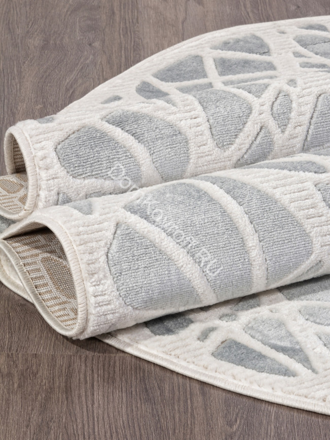 Ковер Миранда Miranda d967 blue cream (Меринос Merinos) Овал