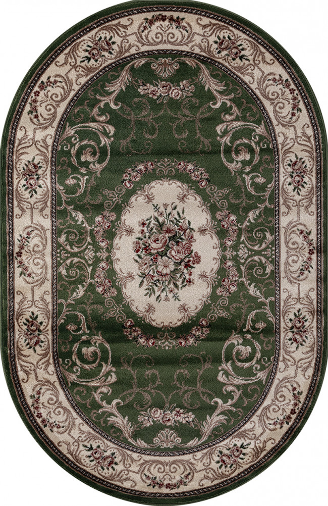 Ковер COLIZEY (КОЛИЗЕЙ) D066-GREEN-OVAL Ковер COLIZEY (КОЛИЗЕЙ) D066-GREEN-OVAL