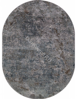 Ковер D771-GRAY овал 