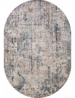 Ковер D739-CREAM овал