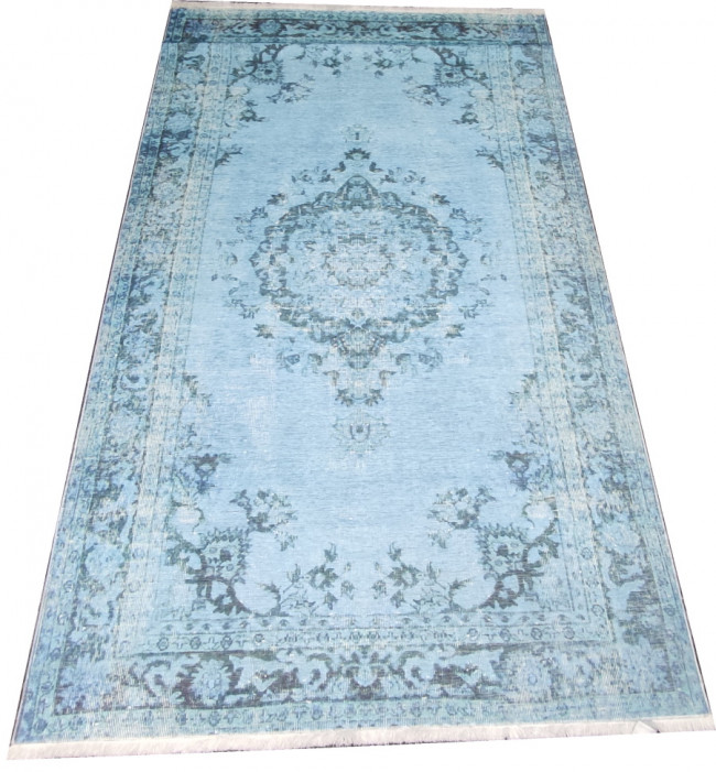 Ковер Циновка Vintage / Винтаж 1,85х2,85 Синий (Бельгия)