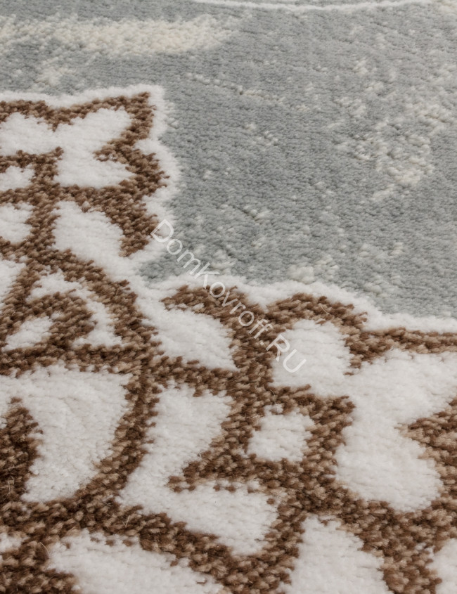 Ковер d309 - CREAM-BROWN Ковер d309 - CREAM-BROWN