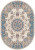 Ковер SHAHREZA D211 CREAM-BLUE Ковер SHAHREZA D211 CREAM-BLUE