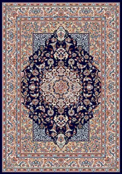 Ковер SHAHREZA D212 NAVY