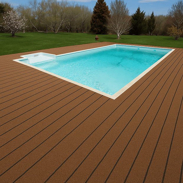 Искусственная трава / газон Condor Teak 170 (Коричневый / Голландия)